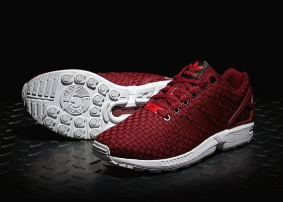 adidas zx flux femme rouge